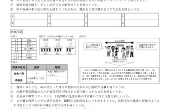 中3社会・公民「現代日本の社会」プリント無料ダウンロード・印刷